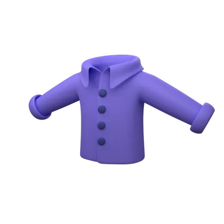 Formal Shirt 3D Icon