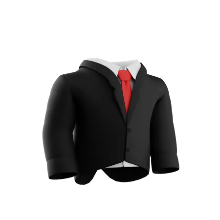 Formal Suit  3D Icon