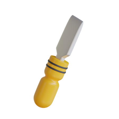 Formão  3D Icon