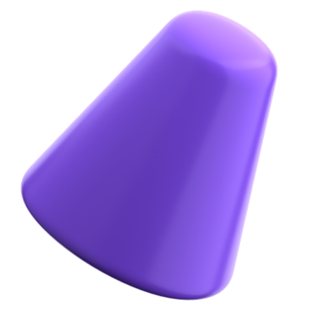 Formas abstractas de cono  3D Icon