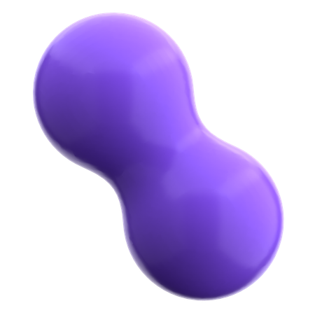Formas abstractas de manchas  3D Icon