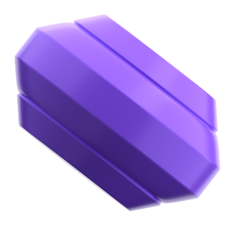 Formas abstratas de cubo  3D Icon