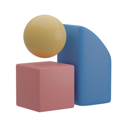 Formas de diseño  3D Icon
