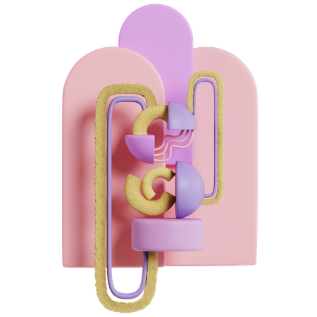 Formas geométricas abstractas  3D Icon