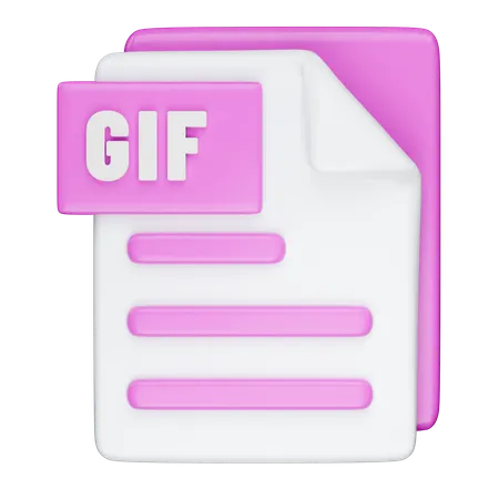 Gif 형식  3D Icon
