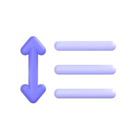 Format Line  3D Icon