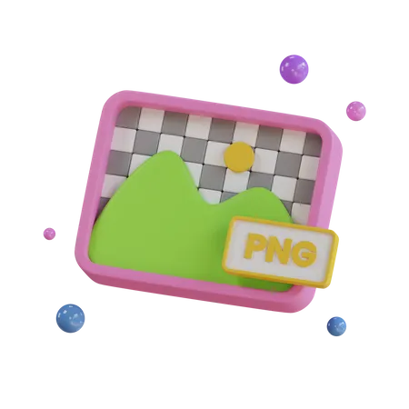 Format png  3D Icon