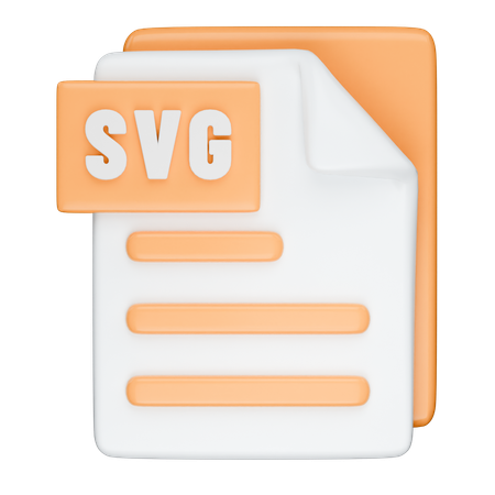 Format SVG  3D Icon