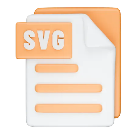 Format SVG  3D Icon