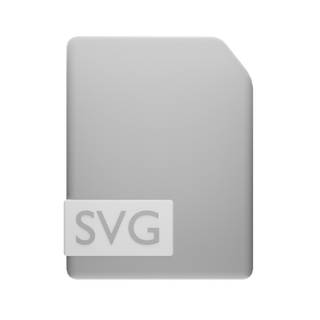 Format SVG  3D Icon