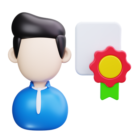 Formateur en affaires  3D Icon