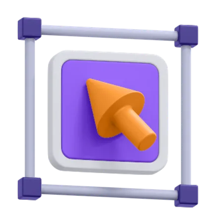 Forma clicável  3D Icon