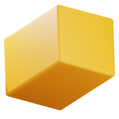 Forma cubóide  3D Icon