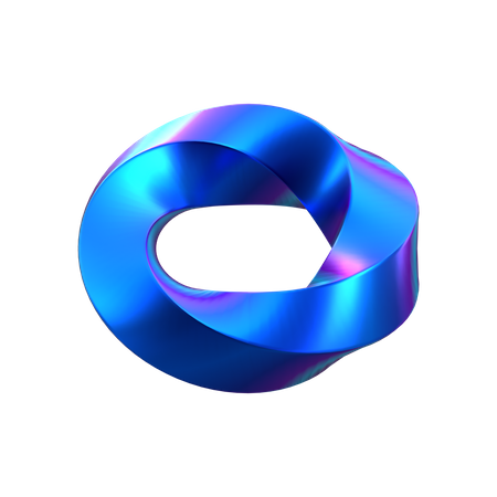 Formato de anel  3D Icon
