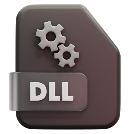 Formato de arquivo dll  3D Icon