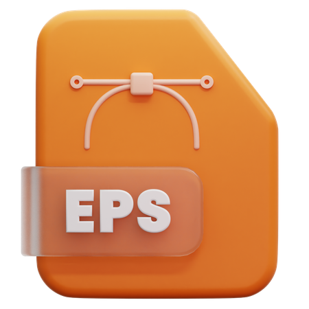 Formato de arquivo eps  3D Icon