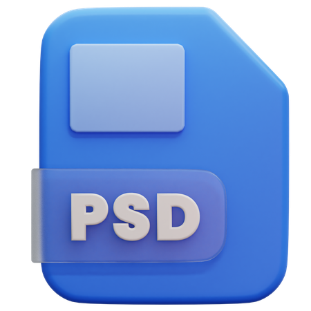 Formato de arquivo PSD  3D Icon