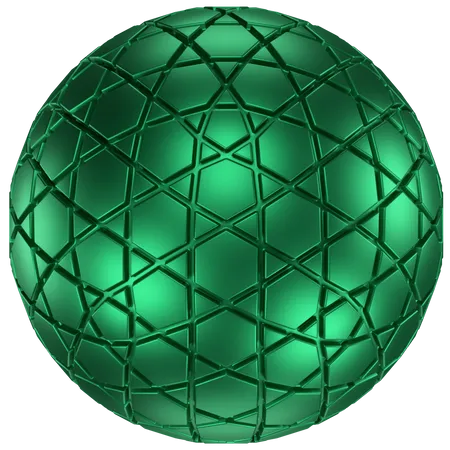 Forma abstrata de bola  3D Icon