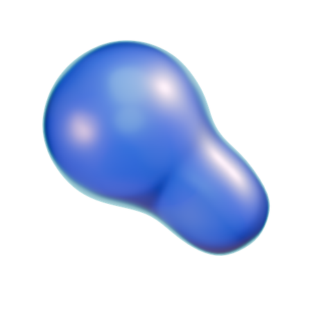 Formato de bulbo  3D Icon