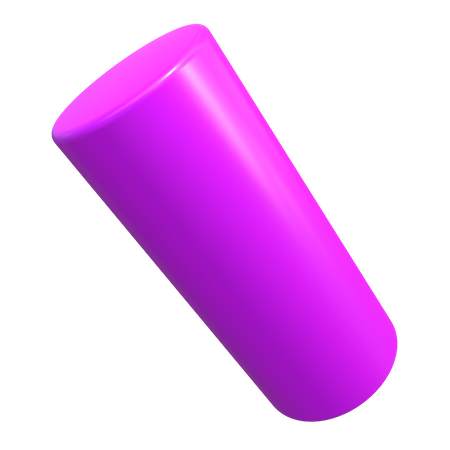 Forma de cilindro  3D Icon