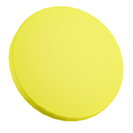 Forma de círculo  3D Icon