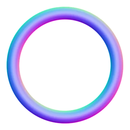 Forma de círculo  3D Icon