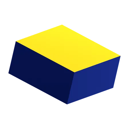 Forma de cubo  3D Icon