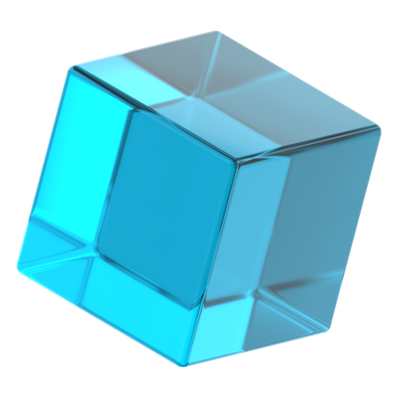 Forma de cubo  3D Icon