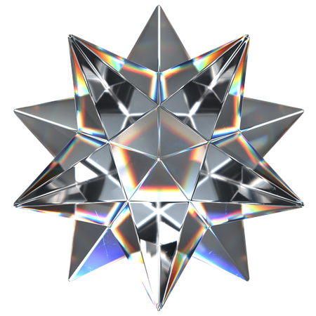 Forma de diamante  3D Icon