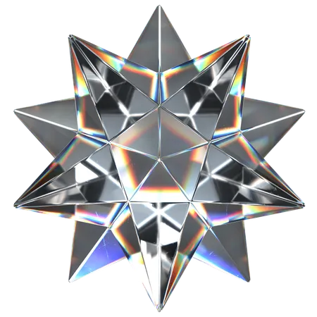 Forma de diamante  3D Icon