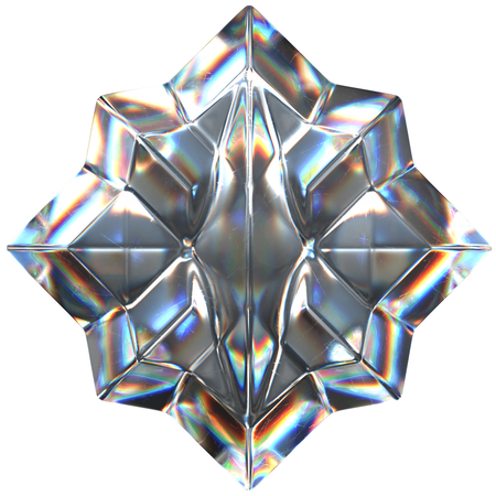 Forma de diamante  3D Icon