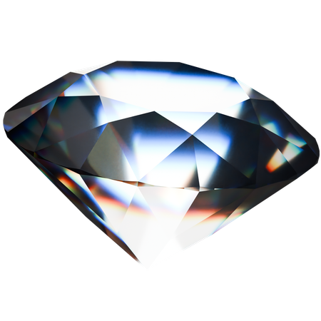 Forma de diamante  3D Icon