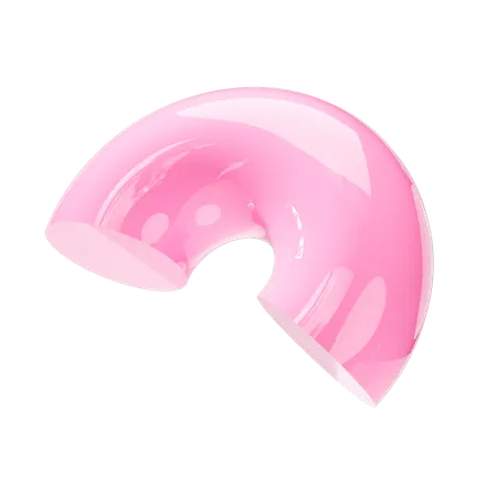 Formato de rosquinha  3D Icon