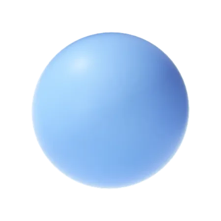 Forma de esfera  3D Illustration