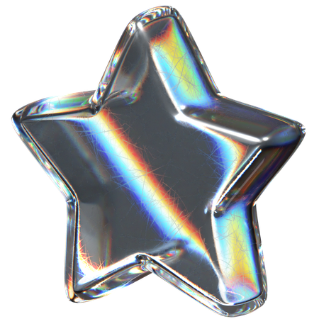 Forma de estrela  3D Icon