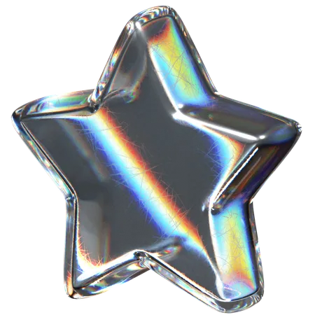 Forma de estrela  3D Icon