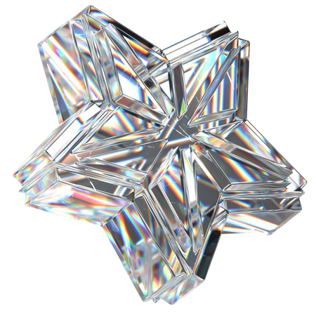 Forma de estrela  3D Icon