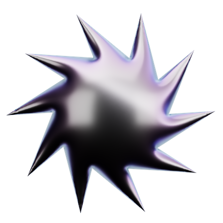 Forma de estrela  3D Icon