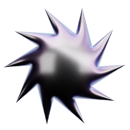 Forma de estrela  3D Icon