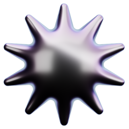 Forma de estrela  3D Icon