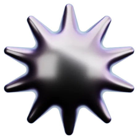 Forma de estrela  3D Icon