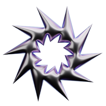 Forma de estrela  3D Icon