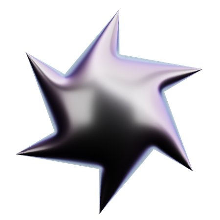 Forma de estrela  3D Icon