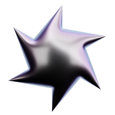 Forma de estrela  3D Icon