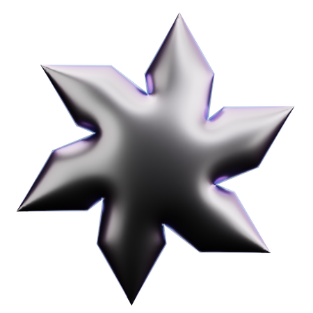 Forma de estrela  3D Icon