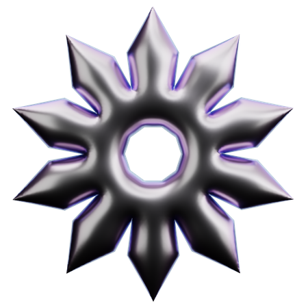 Forma de estrela  3D Icon