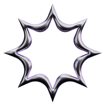 Forma de estrela  3D Icon