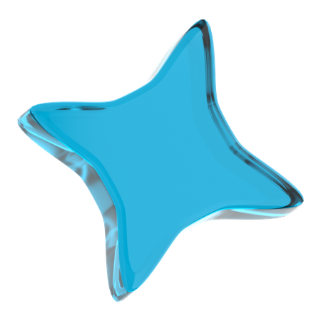 Forma de estrela  3D Icon