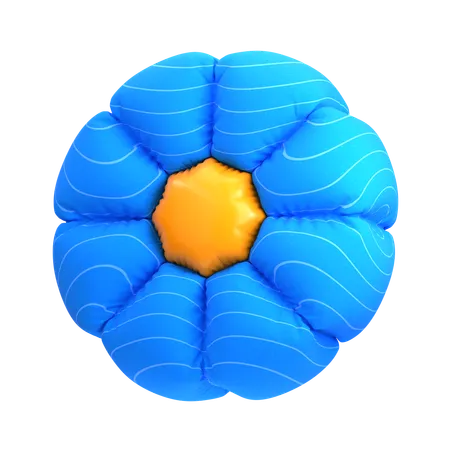 Forma de flor  3D Icon