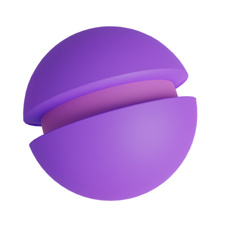 Formato de hambúrguer  3D Icon